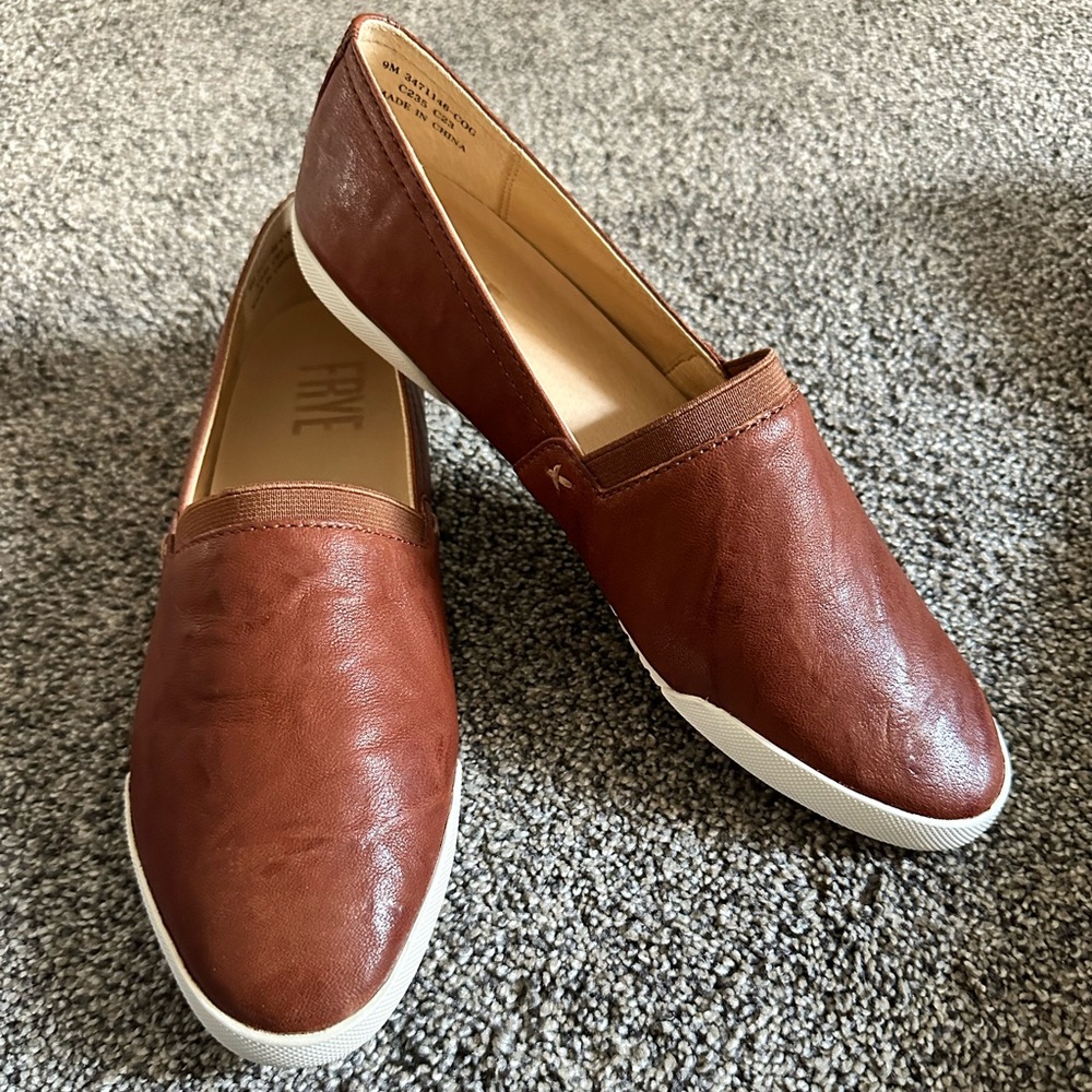Frye Melanie Slip On Shoes for Premium Leather Women’s 9 New In Box